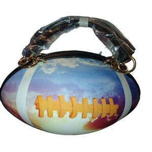 Stylish Sky Print Football Bag